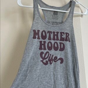 Saturday Morning Pancakes Gray Tank Top